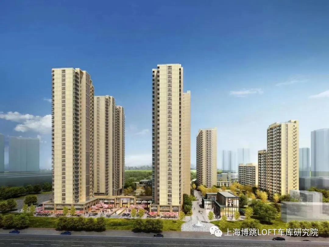 南昌采用了LOFT车库武汉当代集团春风十里项目现已结构封顶！